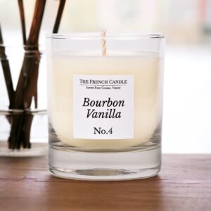 bourbon vanilla candle made in nz new zealand french scent fragrance grasse france